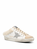 Sneakers GOLDEN GOOSE, Superstar Sequined Sneakers, CAPPUCCINO WHITE SILVER
