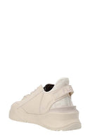 Sneakers Fendi, Flow, Zip Insert, White Beige
