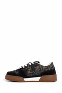 Sneakers FENDI, Match, Monogram Print, Brown
