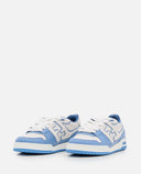 Sneakers Fendi, Low-Top, Lace Up, Baby Blue