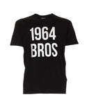 Tricou Dsquared2, 1964 BROS, Negru