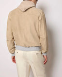 Jacheta L.B.M 1911, Suede, Beige Earth