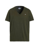 Tricou DSQUARED2, Brand Logo, Guler V Kaki