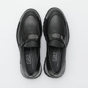 Loafers GIANFRANCO BUTTERI, Textured Leather, Black