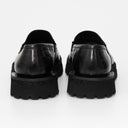 Loafers GIANFRANCO BUTTERI, Crocodile Details, Black