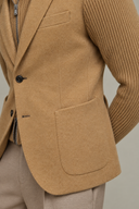 Jacheta LBM, IVAN wool jersey blazer - Maro Deschis