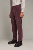 Pantaloni L.B.M. 1911 Carrot Fit – Burgundy