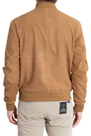 GEACA PAL ZILERI, Goat Suede Bomber, Light Brown