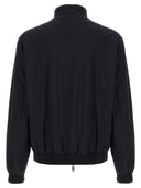 GEACA PAL ZILERI, Tech Fabric Bomber, Black