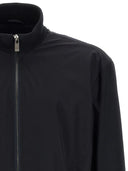 GEACA PAL ZILERI, Tech Fabric Bomber, Black