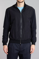 GEACA PAL ZILERI, Tech Fabric Bomber, Black