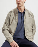 GEACA PAL ZILERI, Reversible, Bicolor Bomber, Beige