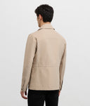 Jacheta PAL ZILERI, Impermeabila, saharan cotton and nylon, Bej