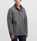 Jacheta PAL ZILERI, grey lightweight water repellent polyester