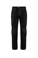 Jeans DSQUARED2 Rubberized Skiers Ski Cropped – Negru