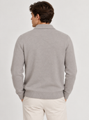 Jacheta GRAN SASSO, Overshirt din casmir, Gri