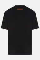 Tricou Zegna, Print Frontal, Black
