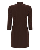 Rochie ELISABETTA FRANCHI, Logo Dress With Elastic Bands