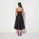 Rochie ELISABETTA FRANCHI, gazar fabric, Negru