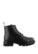 Ghete Dsquared2, Piele, Logo insert, Negru