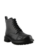 Ghete Dsquared2, Piele, Logo insert, Negru