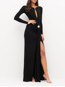 Rochie ELISABETTA FRANCHI, Red Carpet' dress, Negru