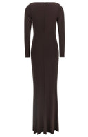Rochie ELISABETTA FRANCHI, Red Carpet' dress, Brown