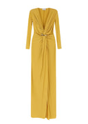 Rochie ELISABETTA FRANCHI,Red Carpet long dress, Yellow