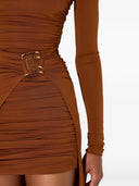 Rochie ELISABETTA FRANCHI, Red Carpet dress in crepe jersey