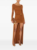 Rochie ELISABETTA FRANCHI, Red Carpet dress in crepe jersey