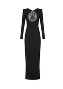 Rochie ELISABETTA FRANCHI, Red Carpet dress with embroideries