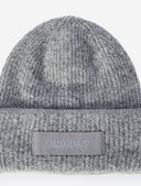 Caciula  JACQUEMUS,The Gros Grain beanie, Grey
