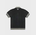 Camasa AINKER, 802 Black Knit Button Shirt