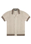 Camasa AINKER, Mocha Knit Button Shirt