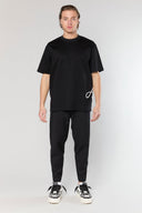 Tricou AINKER, Mercerized 723 Black T-Shirt