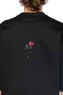 Tricou AINKER, Mercerized 734, Oversized, Negru