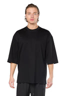 Tricou AINKER, Mercerized 734, Oversized, Negru
