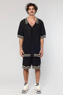 Pantaloni scurti AINKER, Bumbac, Negru