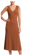 Rochie ELISABETTA FRANCHI, Dress in openwork knit fabric with jewel detail, Maro