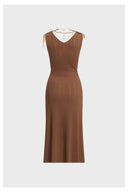 Rochie ELISABETTA FRANCHI, Dress in openwork knit fabric with jewel detail, Maro