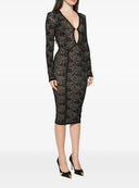 Rochie ELISABETTA FRANCHI, long-sleeve midi dress 4