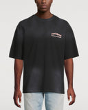 Tricou AMIRI, graphic-print Hollywood, Negru