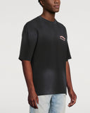 Tricou AMIRI, graphic-print Hollywood, Negru