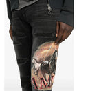 Jeans AMIRI,Ripped Graphic Jeans