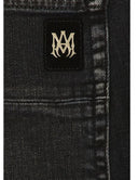 Jeans AMIRI, Snake Thrasher Skinny Jeans, Negru