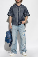 Jeans AMIRI, Logo Print, Style, Blue