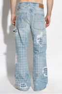 Jeans AMIRI, Logo Print, Style, Blue