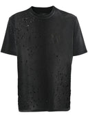 TRICOU AMIRI, Logo Shotgun, Faded Black