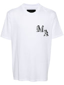 Tricou Amiri , Monogram Print, AMJYTE1024WHITE
