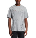 TRICOU AMIRI, Logo Print, Cut Out Design, Grey